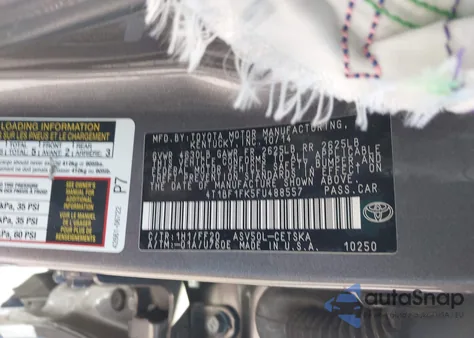 2015 Toyota Camry Se from USA, damaged, VIN 4T1BF1FK5FU488557